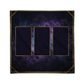 Cosmic Nebula Tarot Spread Cloth – 3-Card Reading Mat, Mystical Altar Fabric