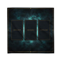 Celestial Tarot Spread Cloth – Mystical Altar Fabric with Card Slots