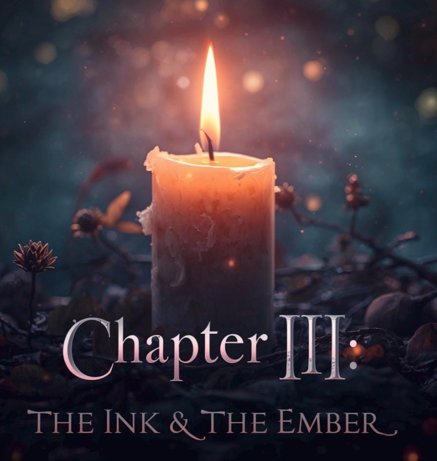 The Ink and The Ember: Custom Candle Ritual & Intuitive Reading Report