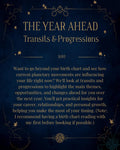 The Year Ahead: Transits & Progressions (Sent Back Via PDF)