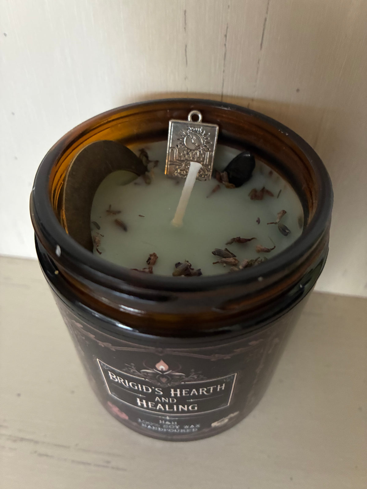 Brigid's Hearth & Healing Ritual Candle Jar