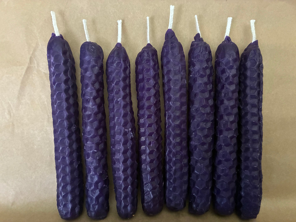 Hand-Rolled Honeycomb Beeswax Chime Candle Set