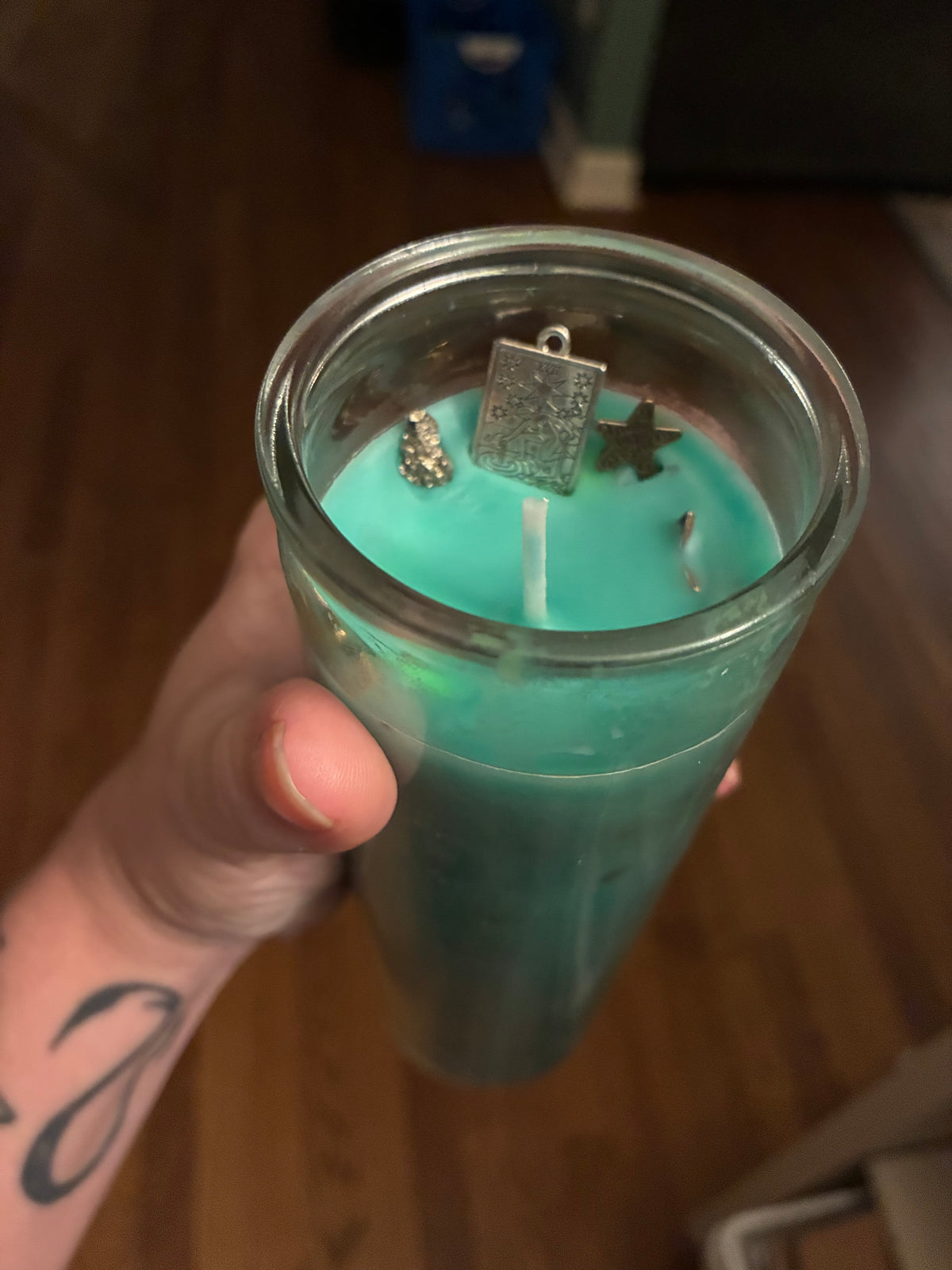Wealthy Witch Ritual Pillar Candle
