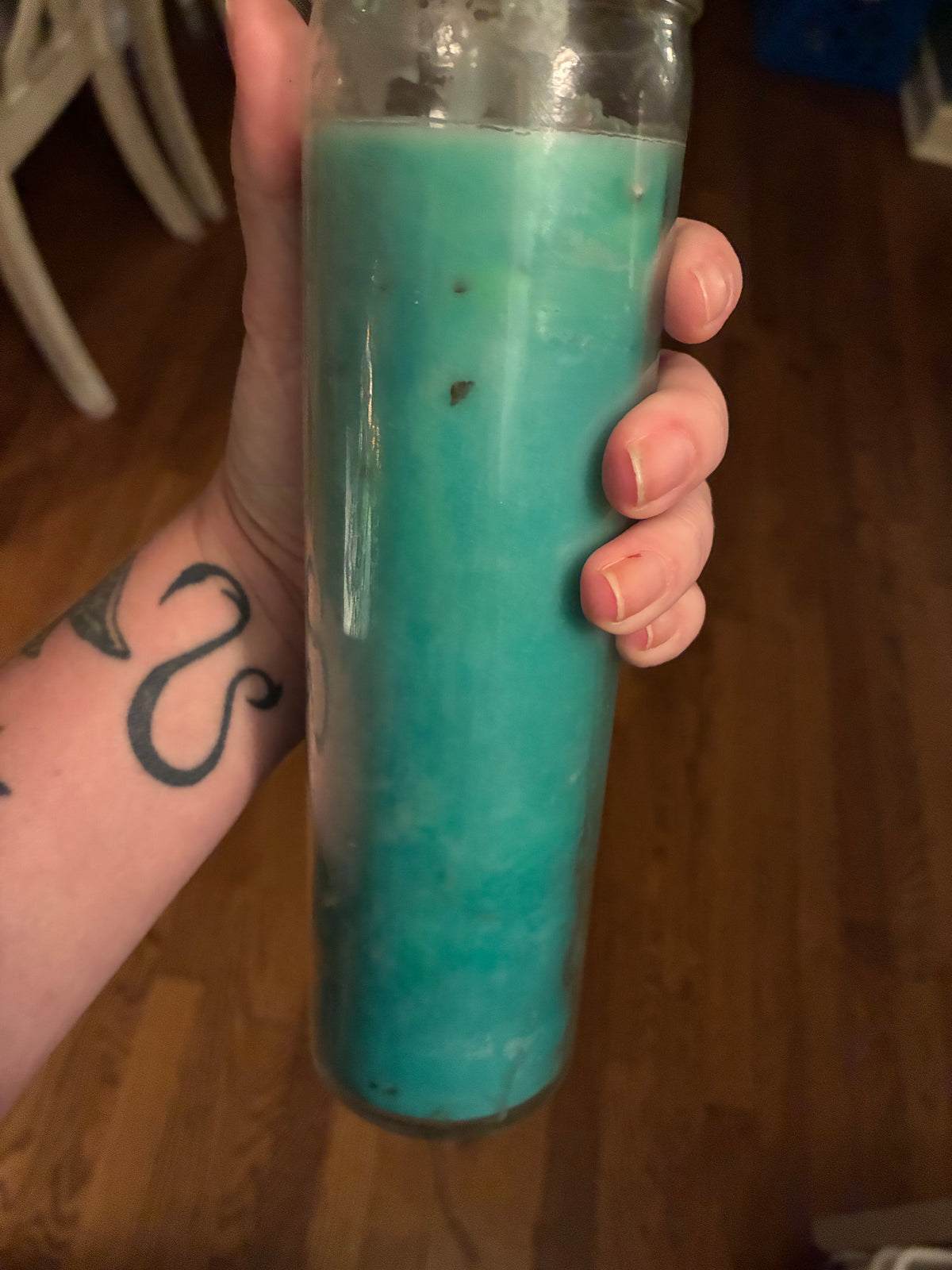 Wealthy Witch Ritual Pillar Candle