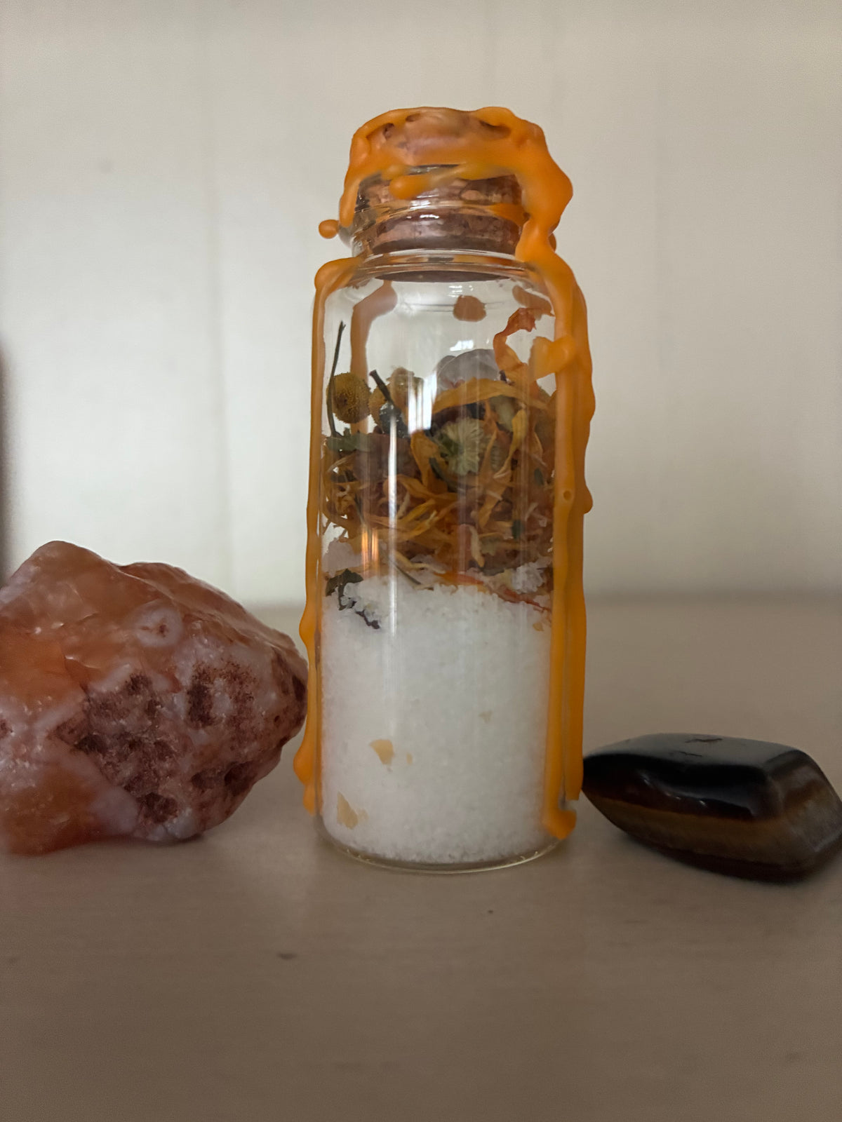 Glitter and Gold Prosperity Jar
