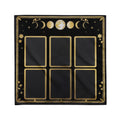 Moon Phase Tarot Cloth – Celestial Altar Reading Mat with 6 Card Slots